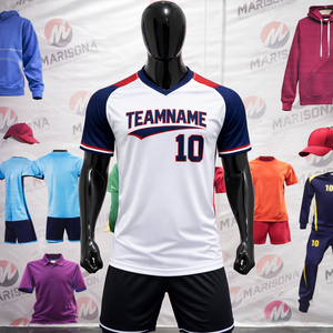 Camiseta de Fútbol OEM para Clubes y Ligas, Talla Grande, Secado Rápido, Transpirable, 100% Poliéster, Personalizada con Sublimación y Bordado para Jugadores - Product Image 2