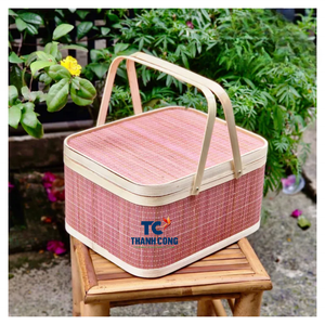 จัดส่งรวดเร็วตะกร้าไม้ไผ่จากเวียดนามตะกร้าสานไม้ไผ่เป็นมิตรกับสิ่งแวดล้อมและการบริการลูกค้าที่สนับสนุน - Product Image 1