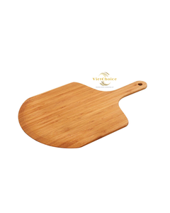 Pala para pizza de madera de alta calidad VietChoice con mango, diseño sostenible para utensilios de pizza, ecológica, éxito de ventas - Product Image 1
