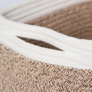 Set Of 3 Macrame Baskets For Home <b>Storage</b> And Bathroom <b>Storage</b> Organizer Keeps <b>Toiletries</b> Skincare And Towels Neatly Arranged - Product Image 4