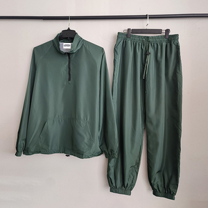 ชุดวอร์มกันลมพิมพ์ลายผ้าโพลีเอสเตอร์/คอตตอนแบบกำหนดเองปี 2026 สำหรับผู้ชาย คุณภาพสูง กันลมได้ดี แบบกลับด้านได้ เป็นมิตรกับสิ่งแวดล้อม เสื้อแจ็คเก็ตและกางเกง - Product Image 6