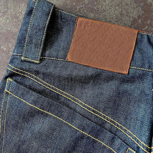 Vintage Distressed <b>Embroidered</b> Oversized Unisex Baggy Denim <b>Jeans</b> Knitted 100% Cotton Zipper Décor Mid Waist Casual Straight - Product Image 5