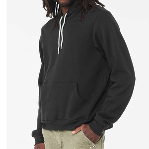 Sweat à capuche intelligent pour homme de bonne qualité, en tissu mélangé épais 8 oz. Sweat-shirts à capuche bleus de qualité supérieure 50/50 - Product Image 5