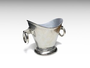 Cubo Galvanizado Vintage para Patio, Jardín y Balcón - Product Image 3