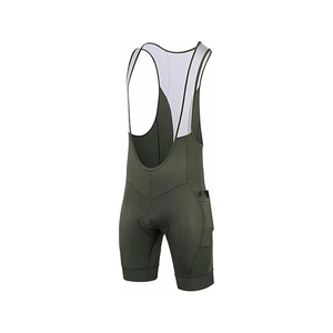 New Design Men's Quick Dry <b>Padded</b> Reflective Logo Waist <b>Cycling</b> Bib <b>Shorts</b> Polyester Road Bike - Product Image 1