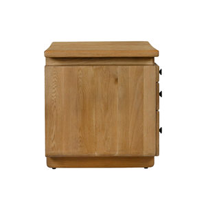 Modern Solid Wood Office <b>Desk</b> with Drawer Storage Minimalist Curved Writing Table Home Office Furniture <b>Study</b> Workstation - Product Image 4