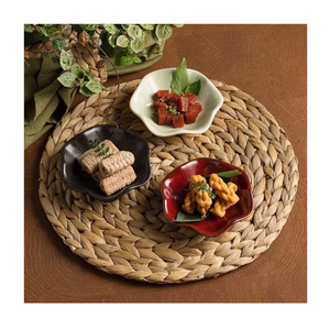 Set de table en jacinthe d'eau tressée à la main du Vietnam, tapis de table naturel pour la présentation des aliments, vaisselle de restaurant, décoration de table à domicile - Product Image 4