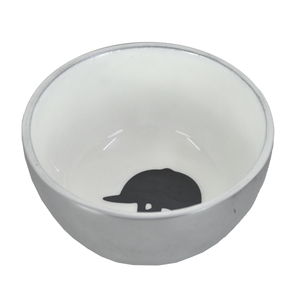 Bol à salade de style contemporain, bols en émail faits à la main, bol de service alimentaire, accessoires de table, fournitures pour événements - Product Image 1