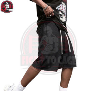 Eco Friendly Soft Touch Material Highest Quality Breathable Newest Jogging Bottoms Comfortable Cotton <b>Elastic</b> Waist Men's Shorts - Product Image 4