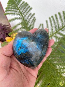 Corazón de Labradorita Natural Brillante |   Cristal Pulido Tallado a Mano |   Regalo de Decoración para el Hogar con Piedras Preciosas |   Proveedor Mayorista OEM ODM - Product Image 2