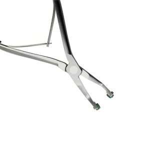Meilleures pinces manuelles pour enlever les couronnes dentaires, finition mate, instrument d'extraction orthodontique, pour le retrait de couronnes et bridges, par Grip Surgical - Product Image 1