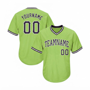 Jersey de Béisbol 100% Poliéster, Antibacterial, Transpirable, Duradero, Personalizado, de la Mejor Calidad, Más Vendido y Demandado por los Clientes - Product Image 4