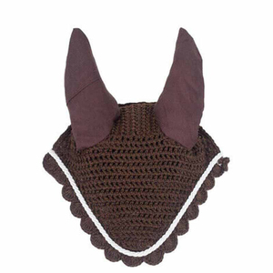 Customized Logo Mesh Horse Ear <b>Bonnet</b> Breathable Design for Eye Protection Summer Use Custom Ear Nets for Horses (Multi-Size - Product Image 2