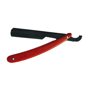 Wholesale Hot Selling Red Color <b>Plastics</b> Handel Salon Shaving Razors Single Blade Shaving Men Razors Certified CE By Tegra - Product Image 4