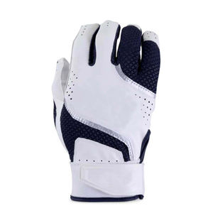 Guantes de Bateo de Béisbol y Sóftbol Personalizados para Hombres Adultos, Cierre de Velcro de Cuero, Transpirables y de Secado Rápido - Product Image 1