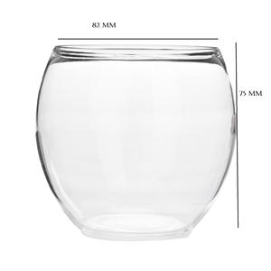 Mammoth, 800ml, vidrio de borosilicato redondo soplado a mano, diseño colorido para bebidas grandes y vino tinto - Product Image 5