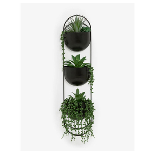Modern Metal Hanging Planter Golden Flower <b>Pot</b> With Round Frame Indoor Garden Luxury Decorative Plant Holder For Living Room - Product Image 5