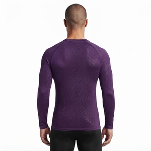 Camiseta Deportiva de Compresión para Hombre, Manga Larga, Ropa Deportiva, Capa Base para Entrenamiento, Proveedor de Ropa Deportiva al por Mayor - Product Image 3