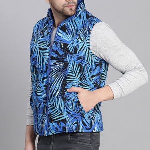 Gilet matelassé sans manches tendance pour homme, haute qualité, coupe-vent, vêtement d'extérieur, faible MOQ - Product Image 4