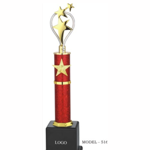 Trofeo Metálico Grande de Estilo Ejecutivo con Acabado Premium para Programas de Reconocimiento - Product Image 1