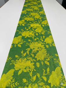 Tela de Muselina Lurex de Alta Calidad, Orgánica, Ecológica, Transpirable, Tejida e Impresa Digitalmente para Ropa Étnica y Vestidos de Mujer - Product Image 3