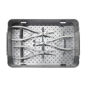 Kit d'instruments chirurgicaux manuels pour la colonne vertébrale en acier inoxydable, avec support orthopédique, forceps, pousseur, implant et kit de mesure - Product Image 2