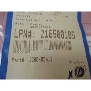 AMAT 3300-05417 FTG Nipple 1/4 CL PVC - อุปกรณ์และอะไหล่เซมิคอนดักเตอร์ระดับโลกที่เชื่อถือได้ - Product Image 1