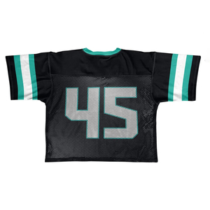 Camiseta de Lacrosse SINEWY SPORTS Wasp Verde Malla 100% Poliéster Número 01 Cuello en V Manga Corta Transpirable Impresión por Transferencia de Calor - Product Image 4