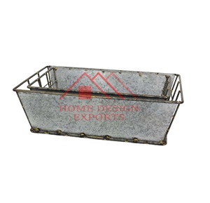 Panier à fruits et à pain en métal fait main, best-seller - Product Image 1