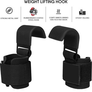 Universal Neoprene Wrist Brace with <b>Hook</b> & Loop Closure for Adult Weight Lifting Support - Product Image 3