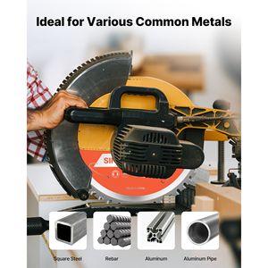 Lama per Sega Circolare da 7-1/4 Pollici con 48 Denti Affilati in Lega, Attacco da 5/8 Pollici, Finitura Fine per Taglio Metalli - Product Image 2