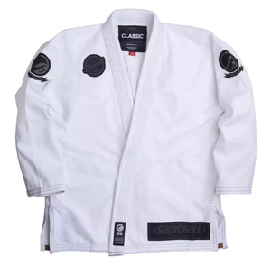 Kimono de Jiu Jitsu Brasileño (BJJ) de Algodón Sin Blanquear de 450 g/m² con Tejido Perla, Duradero, de Secado Rápido, Ligero y Transpirable para Artes Marciales - Product Image 1