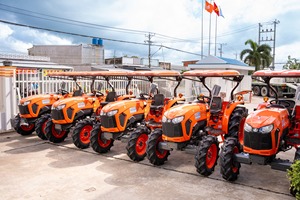 รถแทรกเตอร์50HP ล้อ L5018คูโบต้าทนทานมีสมรรถนะสูงส่วนประกอบหลักของเครื่องยนต์4WD ในประเทศไทย - Product Image 5