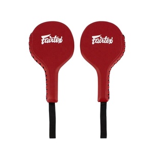 Premium Leather High-End Boxing Punching Paddle Wholesale Boxing Training Fairtex Kicking Paddle Custom Logo Kickboxing Paddles - Product Image 5