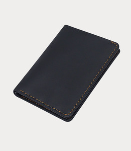 Wholesale Direct Factory Stylish High Quality Genuine Leather Durable Card Holders Men Lightweight Custom Logo <b>RFID</b> <b>Wallet</b> Silk - Product Image 6
