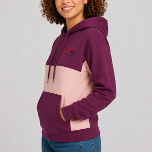 Sweat à capuche pour femme de qualité supérieure, logo imprimé personnalisé, en molleton de coton doux, respirant, écologique, pull-over décontracté pour femme - Product Image 2