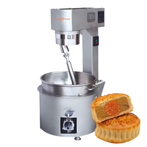 Machine de mélange de pâte de haricots rouges de Restaurant, mélangeur de cuisine de 20 litres, bouilloire de chauffage au gaz, Machine de mélangeur d'aliments de Taiwan - Product Image 1