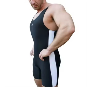 OEM Manufacturer Wrestling Singlets in Different Colors Customized Printing Wrestling in Wholesale Price - Product Image 3