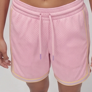 กางเกงขาสั้นตาข่ายสำหรับเล่นกีฬาบาสเก็ตบอลของผู้หญิงกางเกงขาสั้นตาข่ายสำหรับออกกำลังกายวิ่งฟุตบอลสำหรับผู้หญิง - Product Image 3
