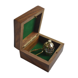 Llavero Metálico Decorativo con Acabado Dorado Brillante, Diseño de Anillo para Llaves, Anillo de Llaves de Latón al Mejor Precio - Product Image 3