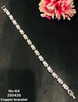 Gelang Logam Pria Bergaya Lapis Emas Tembaga Rantai Geometris Multiwarna Perhiasan Fashion Trendi Unisex Premium Tampilan Mewah
