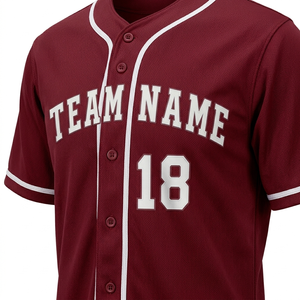 Ensemble de maillot et pantalon de baseball personnalisés OEM |   Uniforme respirant imprimé par sublimation |   Vêtements de sport pour équipes de softball unisexes en gros - Product Image 4