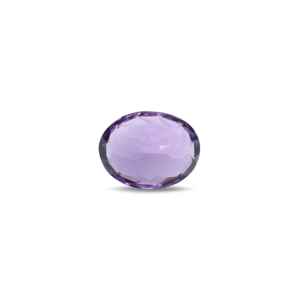 Loose Oval Cut Amethyst Gemstone 5.65 Carat for Fine Jewelry - Product Image 2