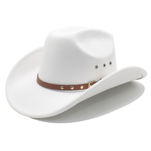 Western Retro Ethnic Style Fedora <b>Hat</b> Printed Character Cowboy <b>Hat</b> Ribbon Waterproof for Casual <b>Summer</b> Outdoor Business Wear - Product Image 5