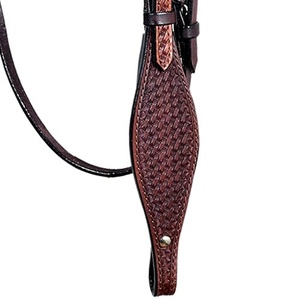 Ensemble de têtière pour cheval indien de qualité supérieure avec protège-poitrine, accessoires en cuir western, selle au meilleur prix - Product Image 6