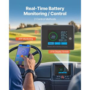 Batteria al Litio per Golf Cart 36V 150Ah con BMS 200A, Monitor Touch e App Mobile, Batteria LiFePO4 - Product Image 5