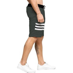 Pantalones cortos de chándal OEM con logotipo personalizado para hombre, pantalones cortos de algodón de felpa francesa para entrenamiento de gimnasia, pantalones cortos deportivos de entrenamiento de verano para hombre al por mayor - Product Image 3