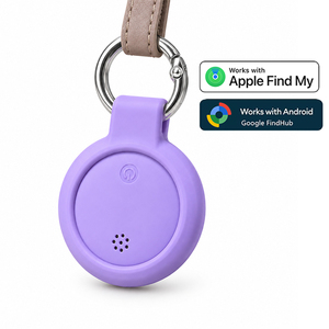 Rastreador de Objetos Inteligente Compatible con <span class=keywords><strong>Apple</strong></span> Find My y Google Find Hub, Etiqueta Antipérdida Impermeable IP67 para Equipaje, Llaves, Mascotas y Niños - Product Image 1