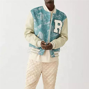Vestes universitaires en cuir personnalisées avec votre logo, mode streetwear haut de gamme, tenue universitaire - Product Image 3