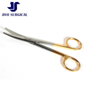 Durable Stainless Steel Standard Pattern Surgical Scissors 14.5cm 16.5cm 18.5cm With <b>Tungsten</b> Carbide Reinforced Cutting Edges - Product Image 1